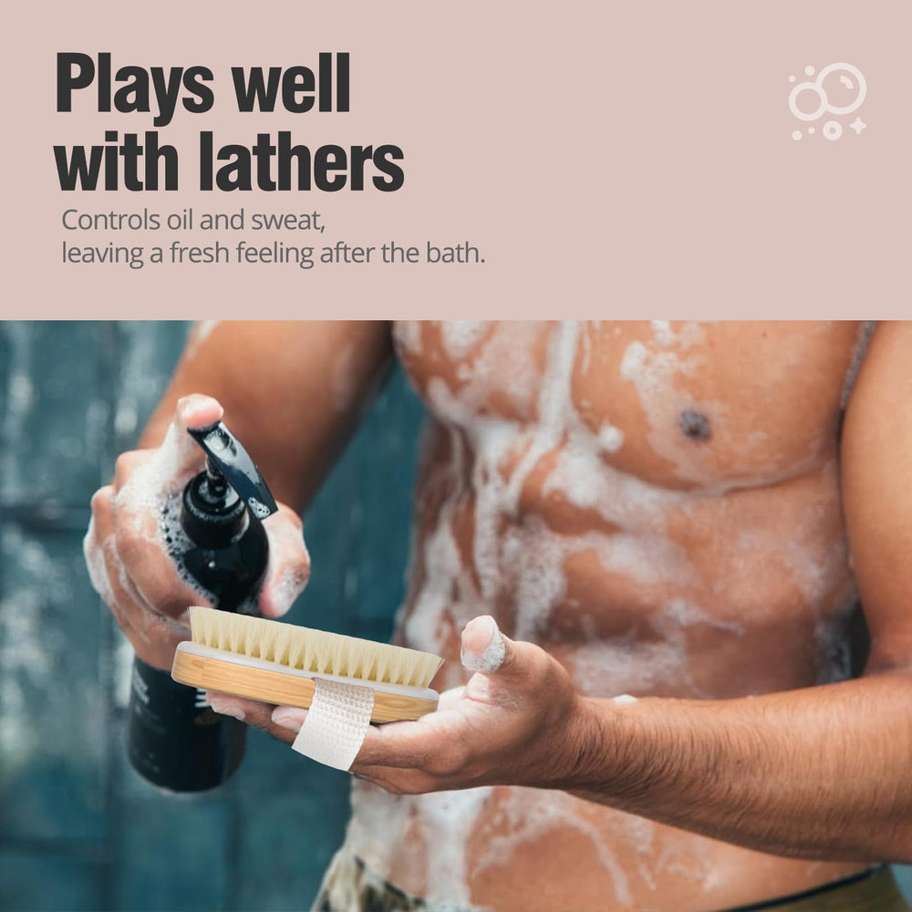 Tskcos compatible with shower routines for lymphatic drainage and improved circulation.
