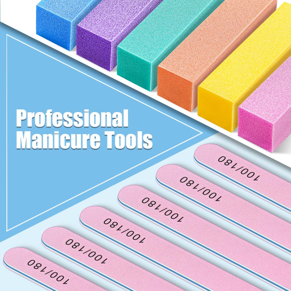 TsMADDTs 12-piece manicure kit for versatile nail care at home.