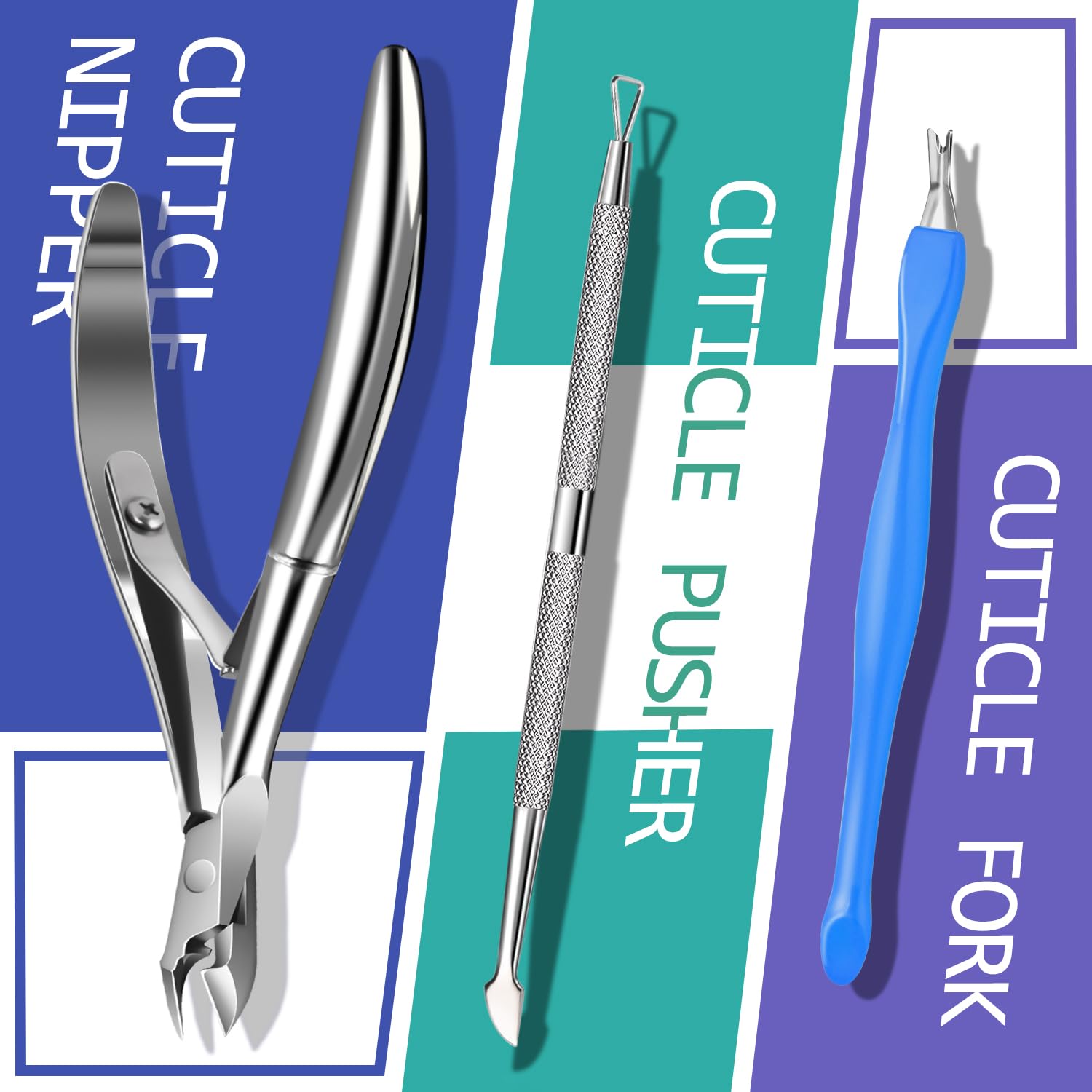 TsMADDTs cuticle fork cleans nail edges during prep