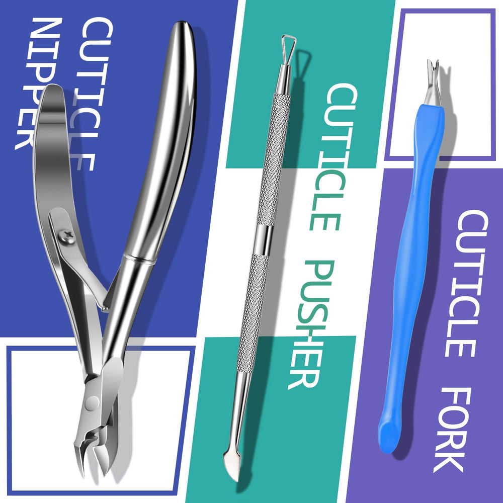 TsMADDTs cuticle fork cleans nail edges during prep