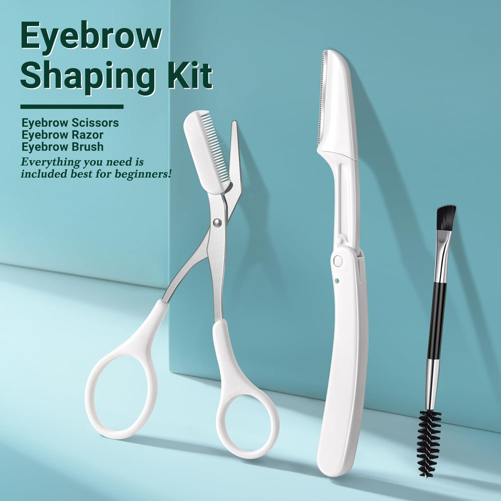 TsMADDTs eyebrow razor with removable blade for safe shaping