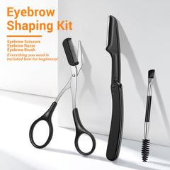 TsMADDTs curved-tip eyebrow scissors for precise trimming