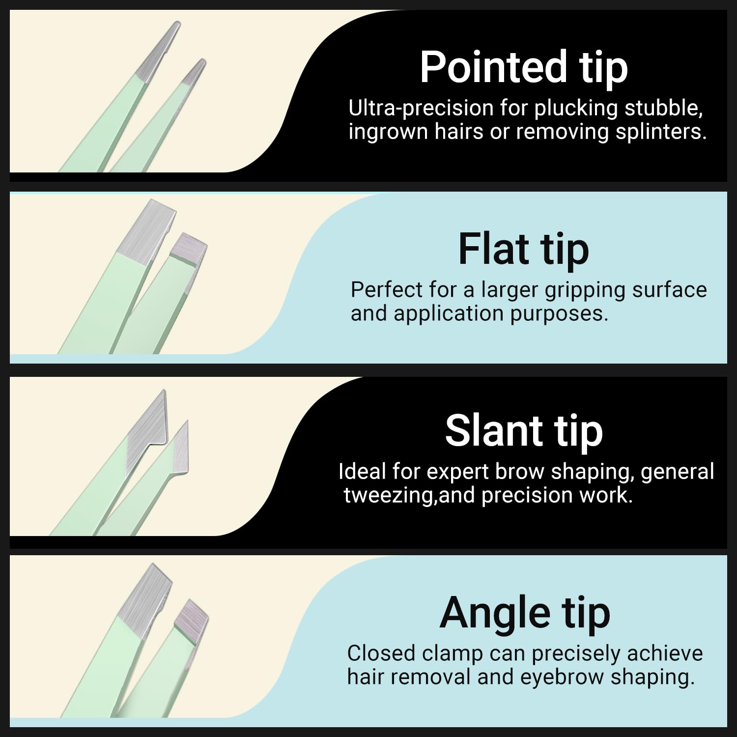 TsMADDTs eyebrow trimmer for clean, neat brows
