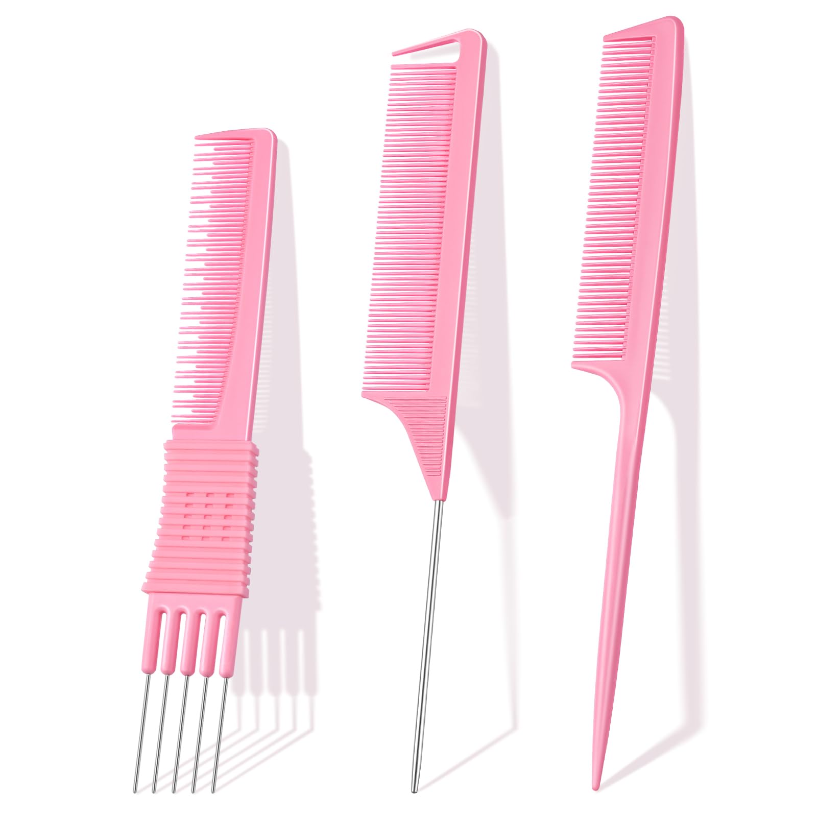 TsMADDTs Hair Combs Set fine-tooth for smooth detangling and precise grooming