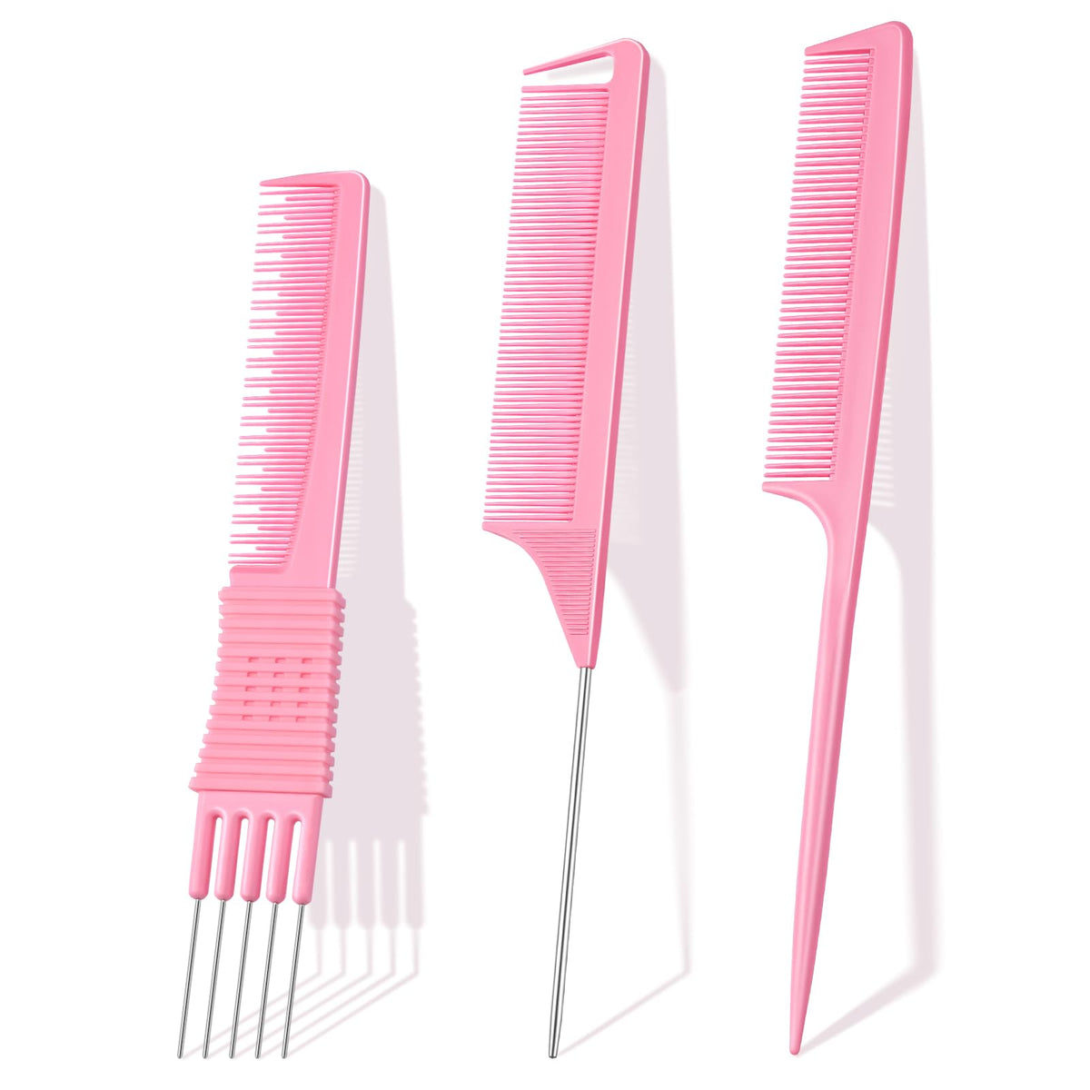 TsMADDTs Hair Combs Set fine-tooth for smooth detangling and precise grooming