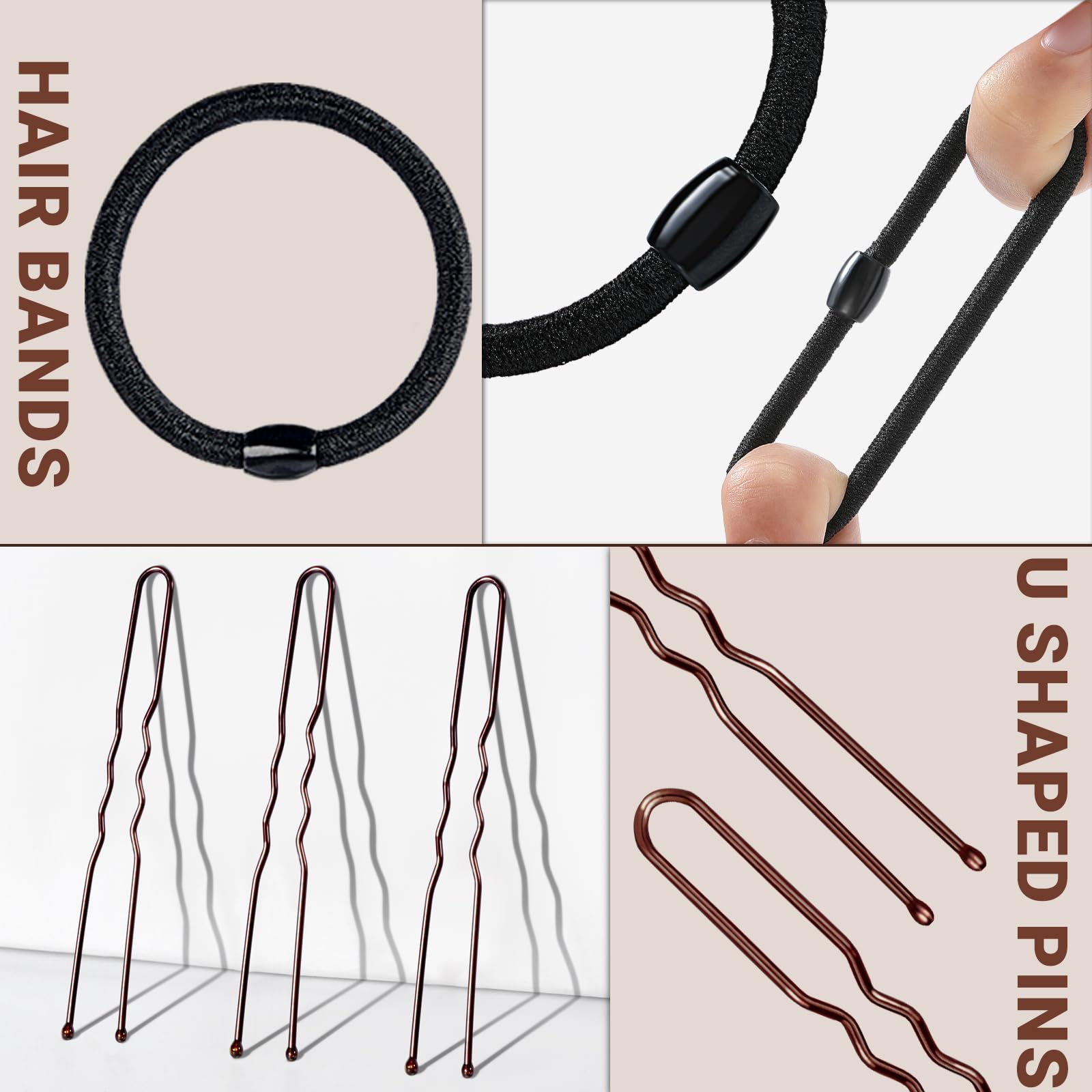 TsMADDTs kit accesorios cabello, conjunto completo para peinados diarios y eventos