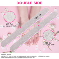 TsMADDTs six color buffer blocks for durable, colorful manicure tools.