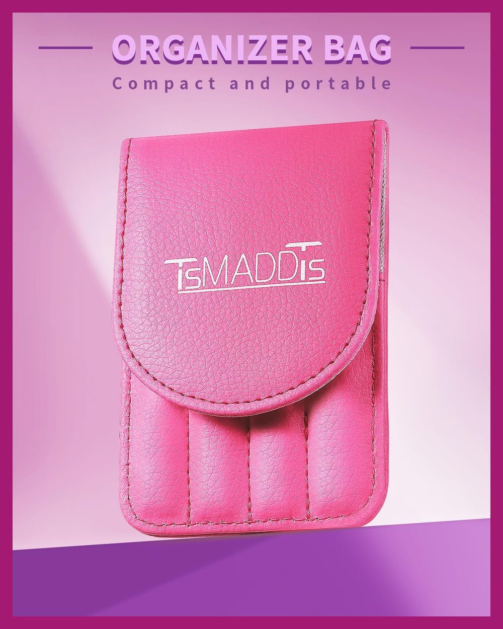 TsMADDTs slant tweezers help clean brow lines with comfort.