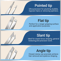 TsMADDTs flat-tip tweezer for quick grip and safe extraction