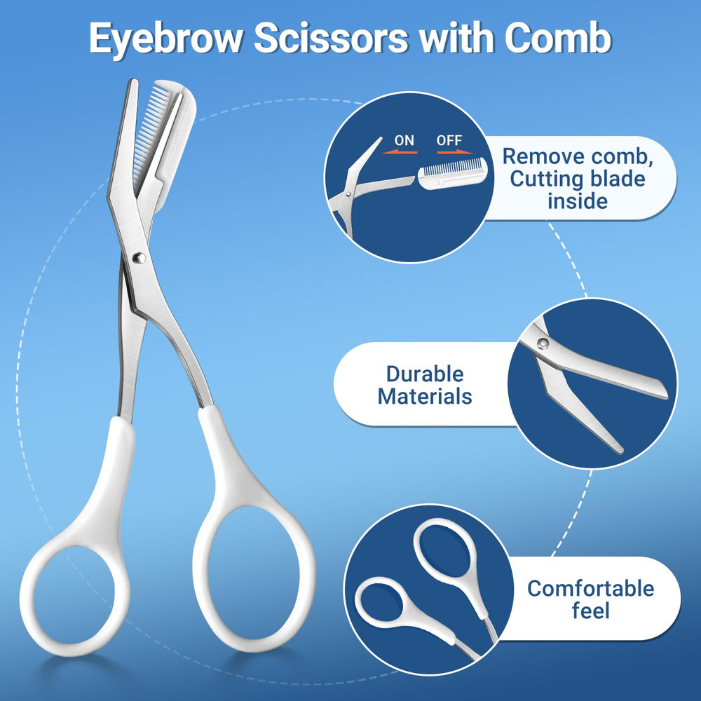 TsMADDTs slant-tip tweezer designed for easy access to fine brows