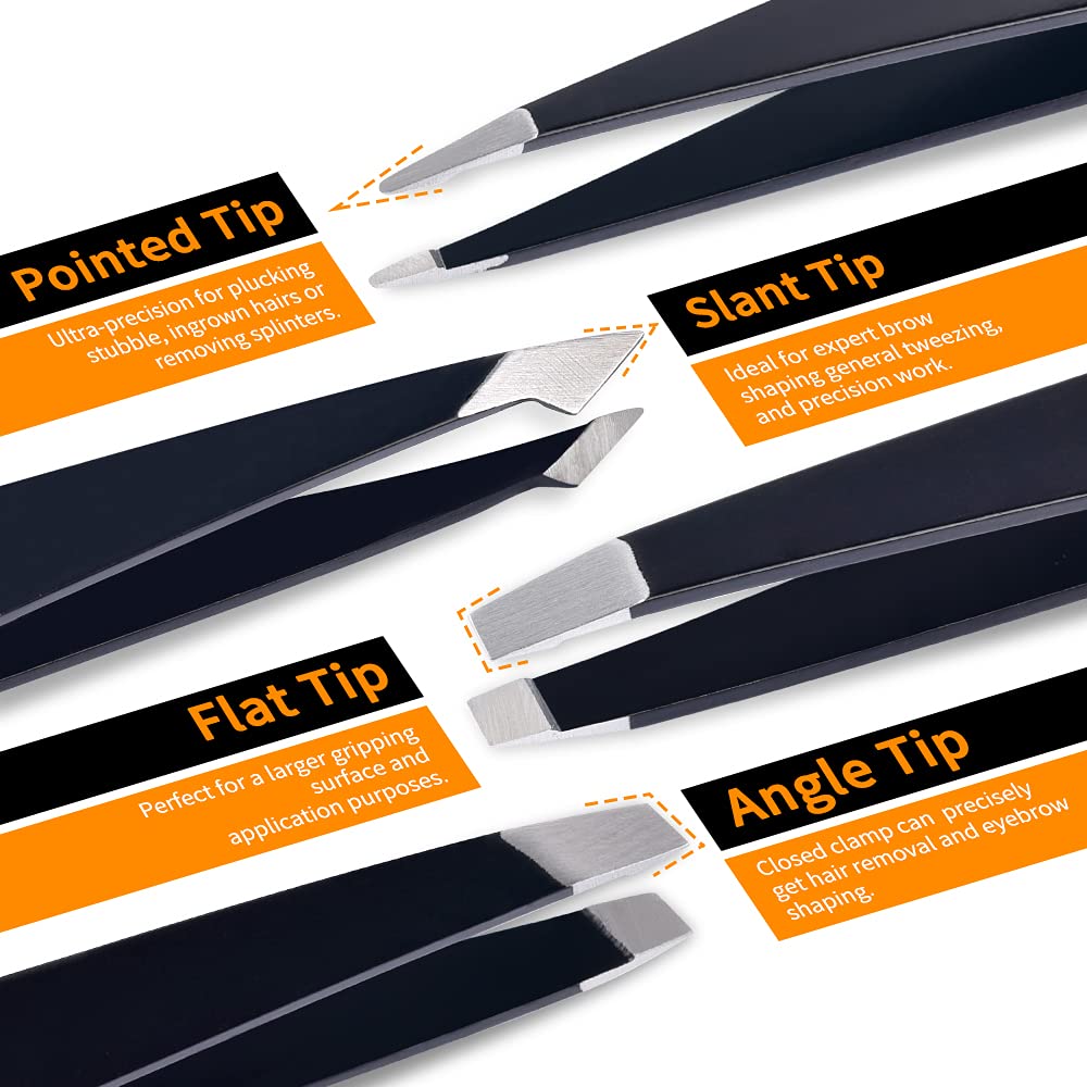TsMADDTs curved scissor designed for accurate trimming around brows.