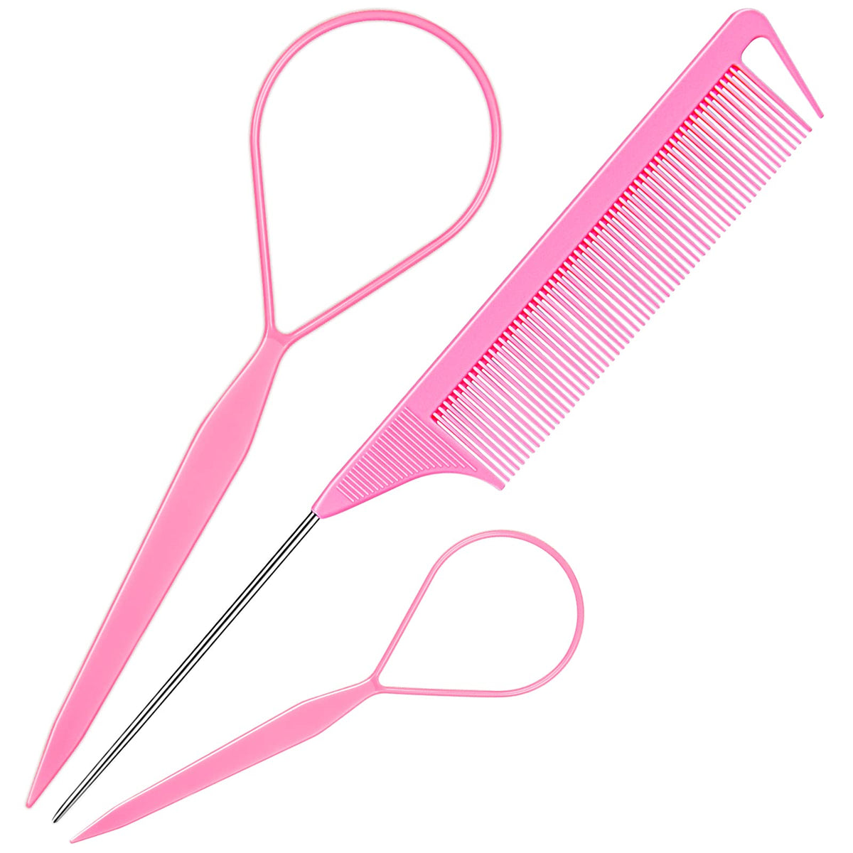 TsMADDTs hair loop tool for braiding enables quick, stylish updos.