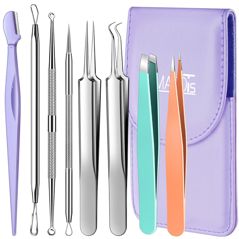 TsMADDTs 9-piece blackhead removal tools kit for precise at-home extractions.