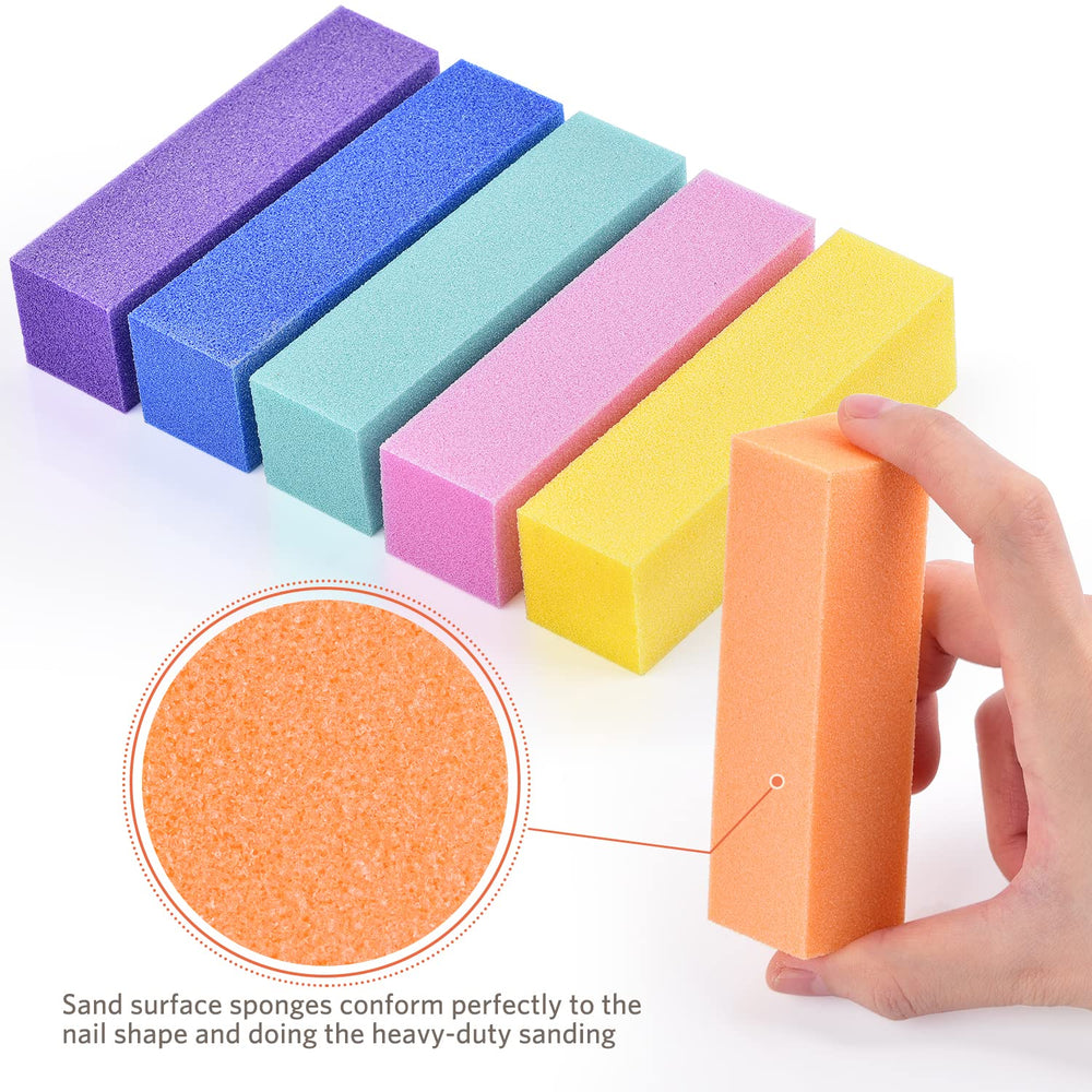 TsMADDTs colorful buffer blocks provide variety for smooth polishing