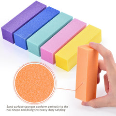 TsMADDTs colorful buffer blocks provide variety for smooth polishing