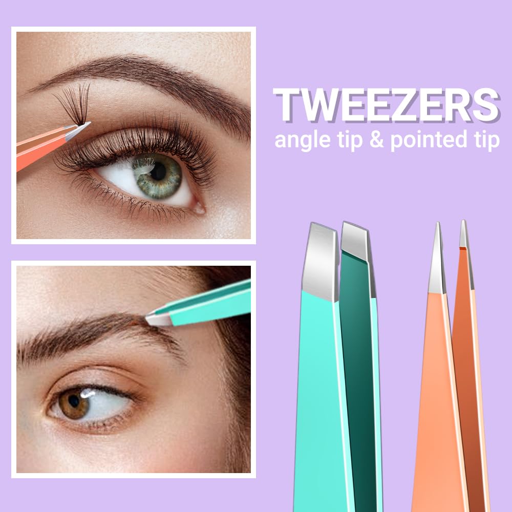 TsMADDTs ingrown hair tweezers ideal for precise removal of fine hairs.