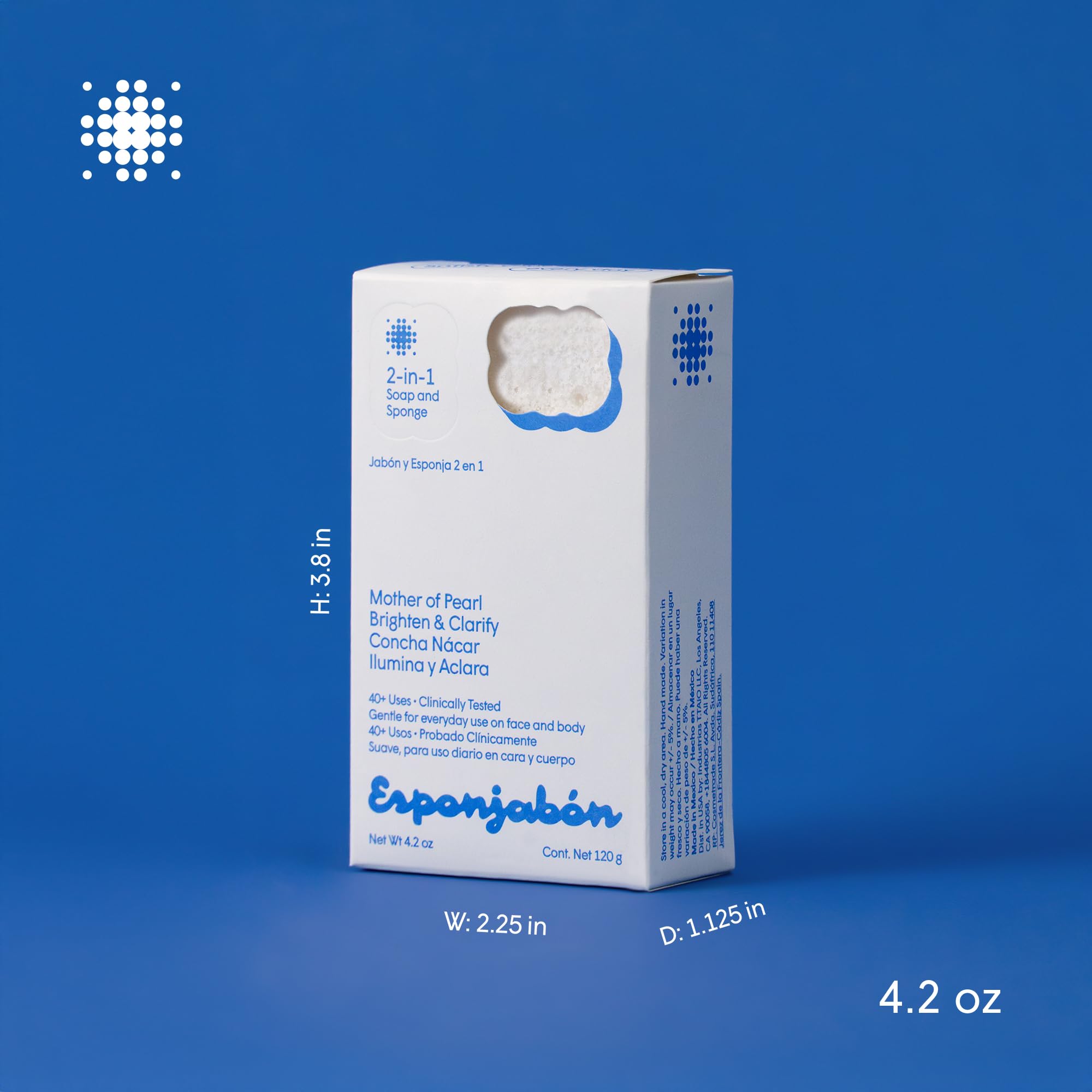 T.TAIO Esponjabon sponge activates fresh scent with water