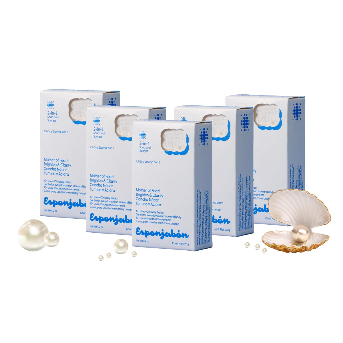 T.TAIO Esponjabon sponge pack for daily cleansing and hydration