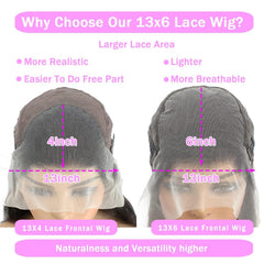 TTSMINS 13x6 lace-front wig bleached knots closeup for realistic part.