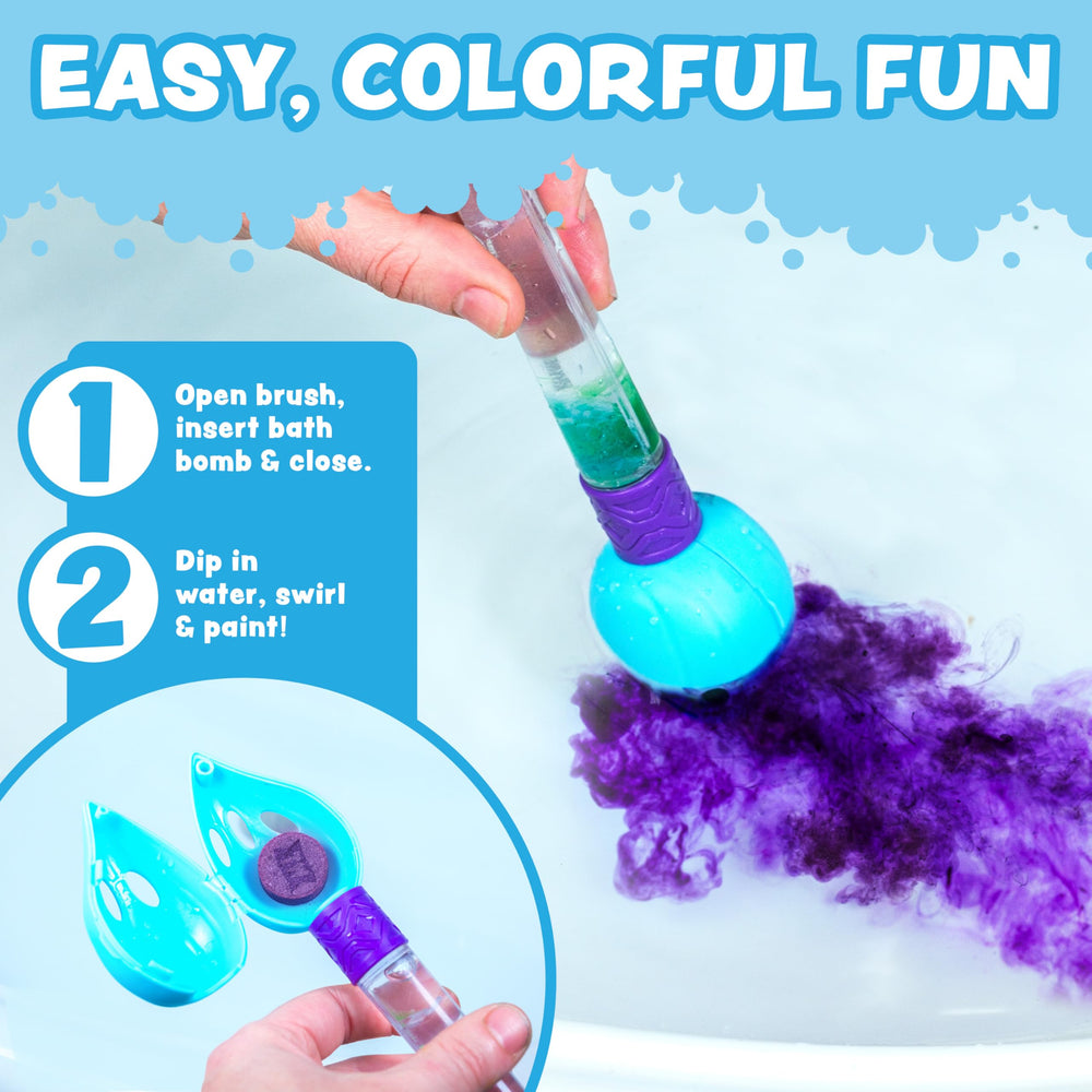 Tub Works Bath Color Brush, paleta de colores para mezclar y crear.
