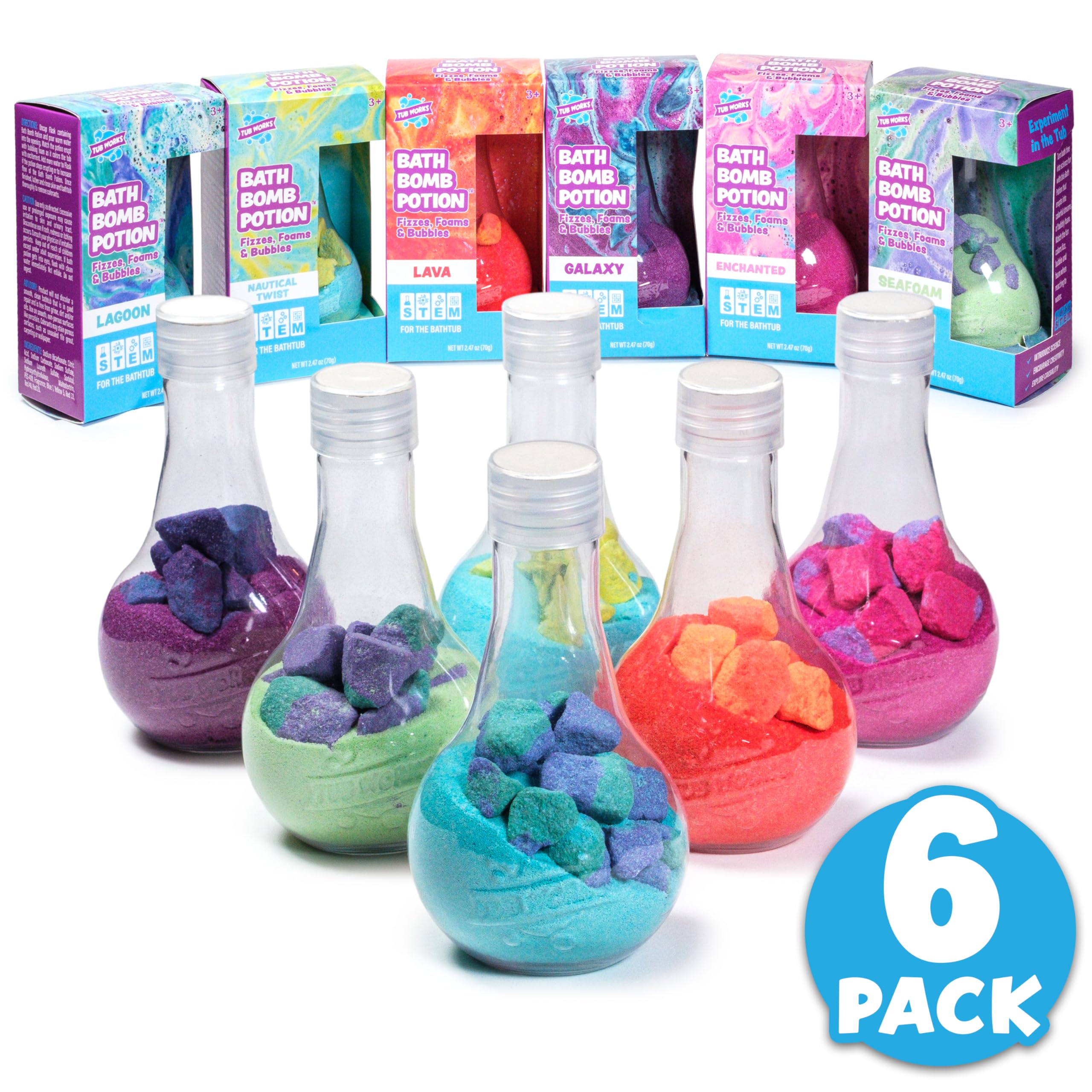 Tub Works Bath Potion Eruption captures safe, dramatic foam bursts during tub time
