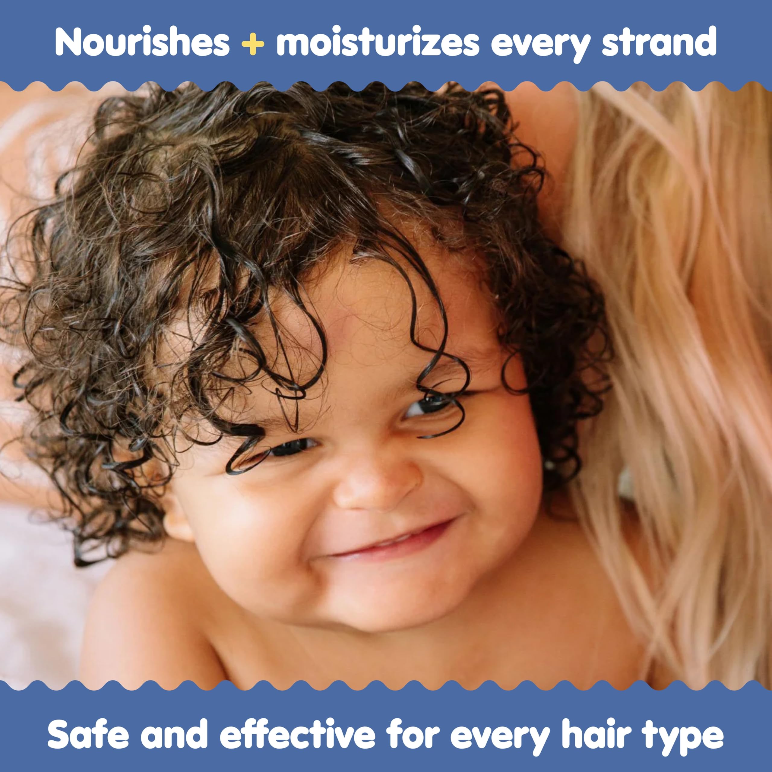 Tubby Todd detangler with baobab and coconut nourishes each strand for shine