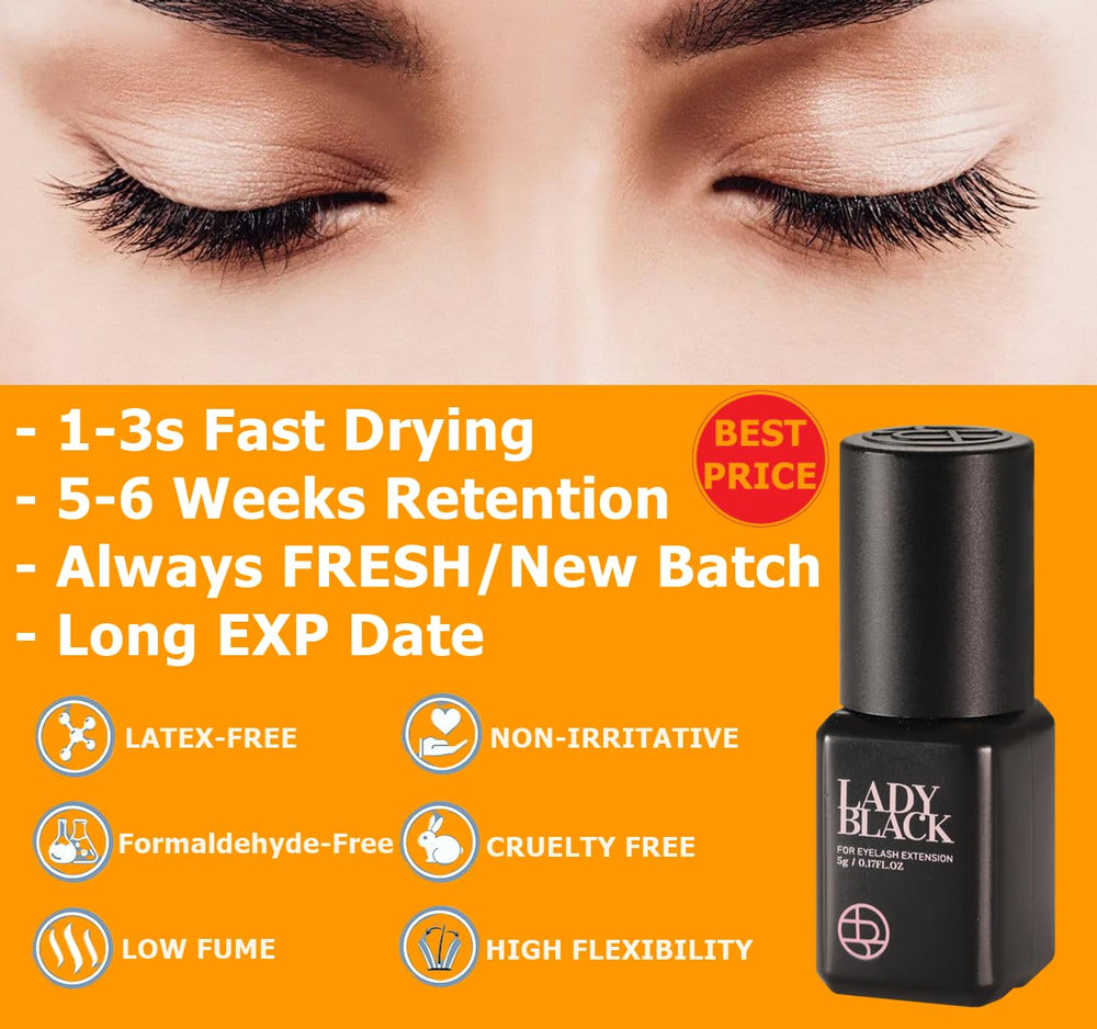 TUBeauty Sky Lady Black drying action highlights 1-3 sec set time