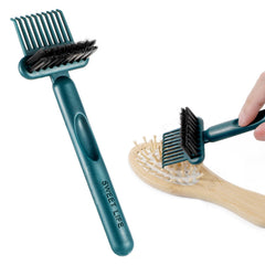 Tucnoeu 2-in-1 brush cleaner with long head for quick hair removal from brushes
