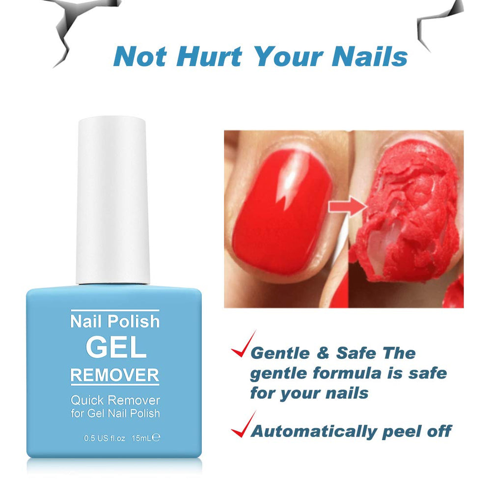Tudiqe fórmula vegetal suave para quitar gel sin dañar uñas.