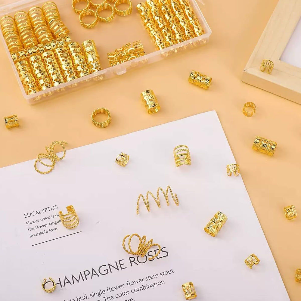 Tuefuzy estuche para joyas en oro: organización práctica para tus accesorios.