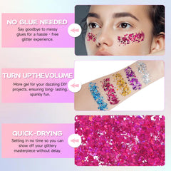 tuhpibk brillo piel cara rosa: resplandor ligero para la piel.