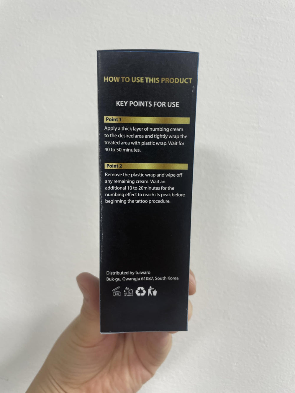 Tuiwaro Numbing Cream vegan and cruelty-free skincare aligned with ethical choices.