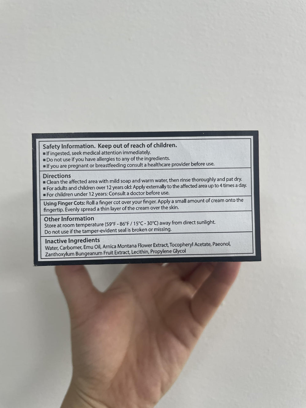 Tuiwaro travel-friendly packaging ready for on-the-go care.