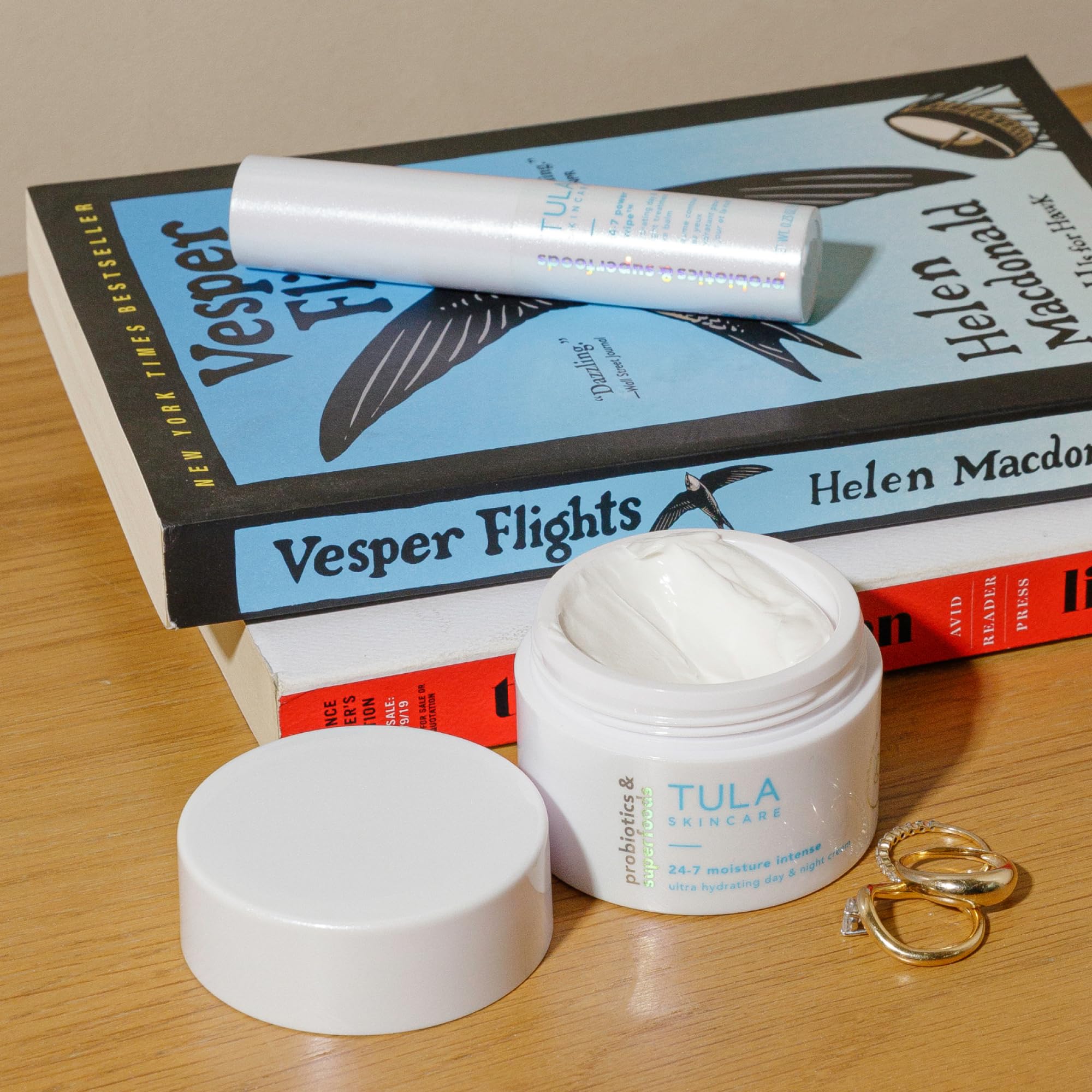 TULA 24-7 Power Swipe Eye Balm suitable for day and night use under makeup