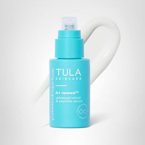 TULA A+ Renewal packaging-forward shot highlighting compact travel-friendly size.