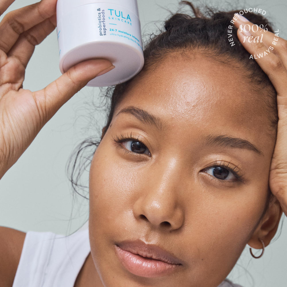 TULA all skin types friendly packaging communicates universal suitability
