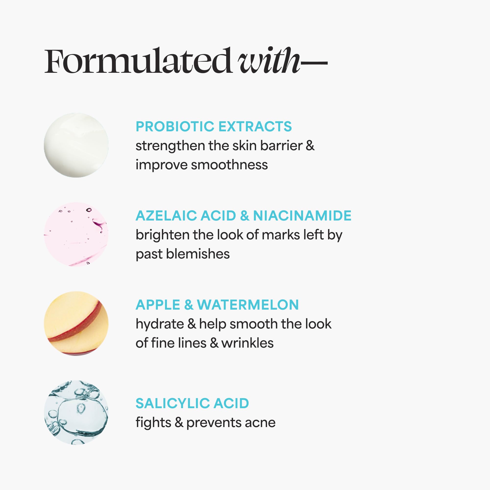 Salicylic acid 2% targets mild breakouts on skin