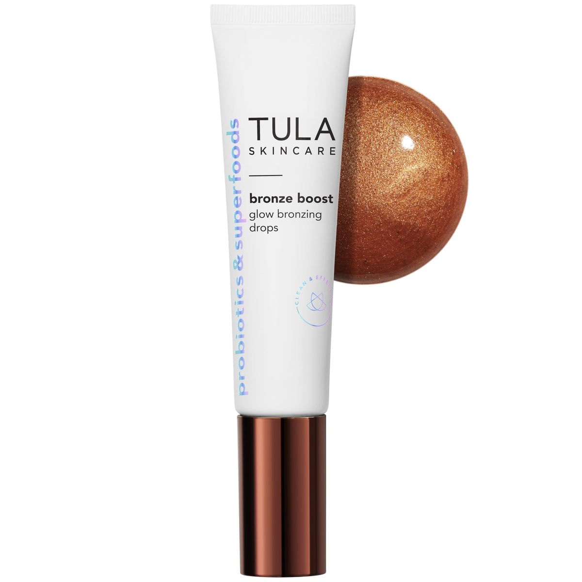 TULA gotas bronceadoras iluminan la piel para tono uniforme.