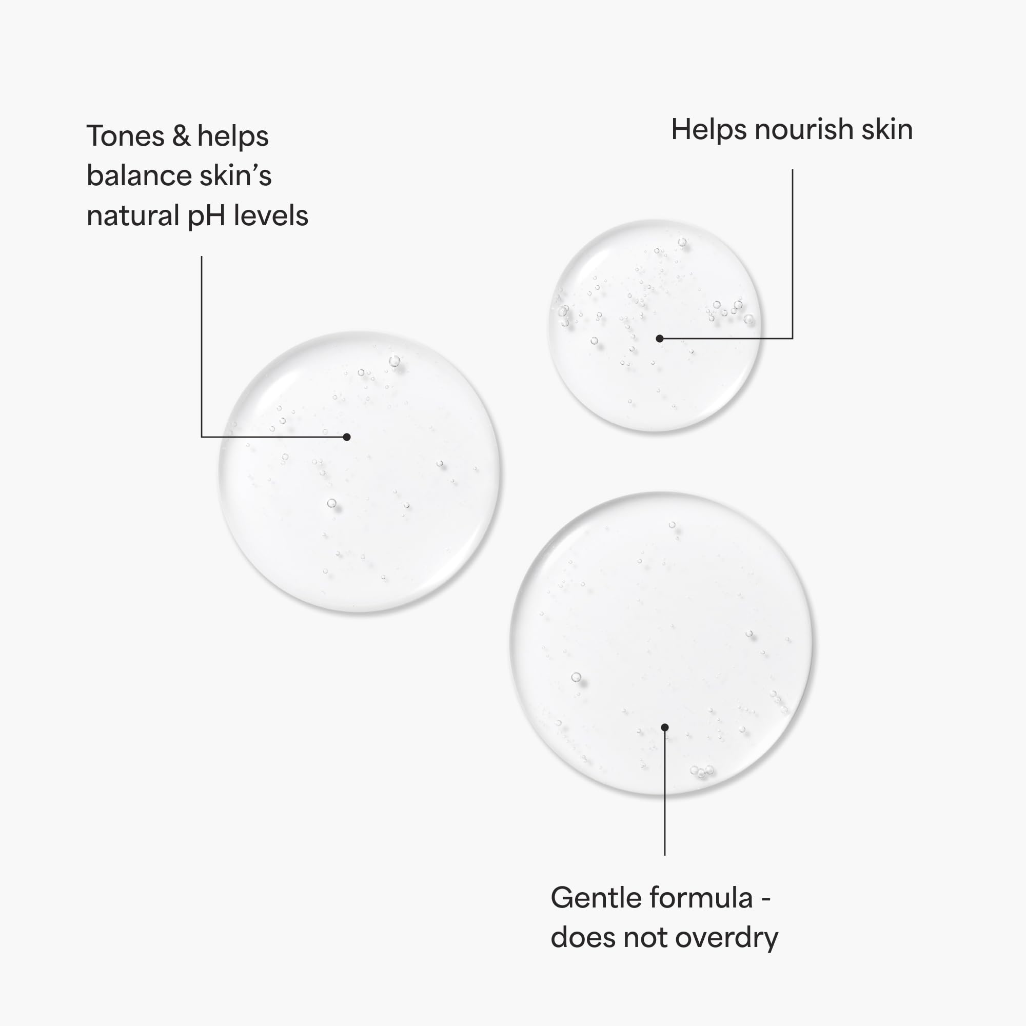 TULA Clarifying Toner cotton pad application for pore-refined, glowing skin.