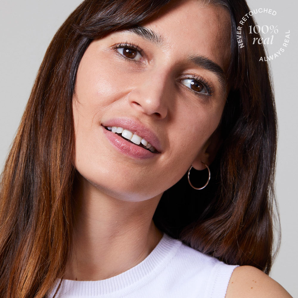 Primer applied to clean skin creates a smooth base for makeup.