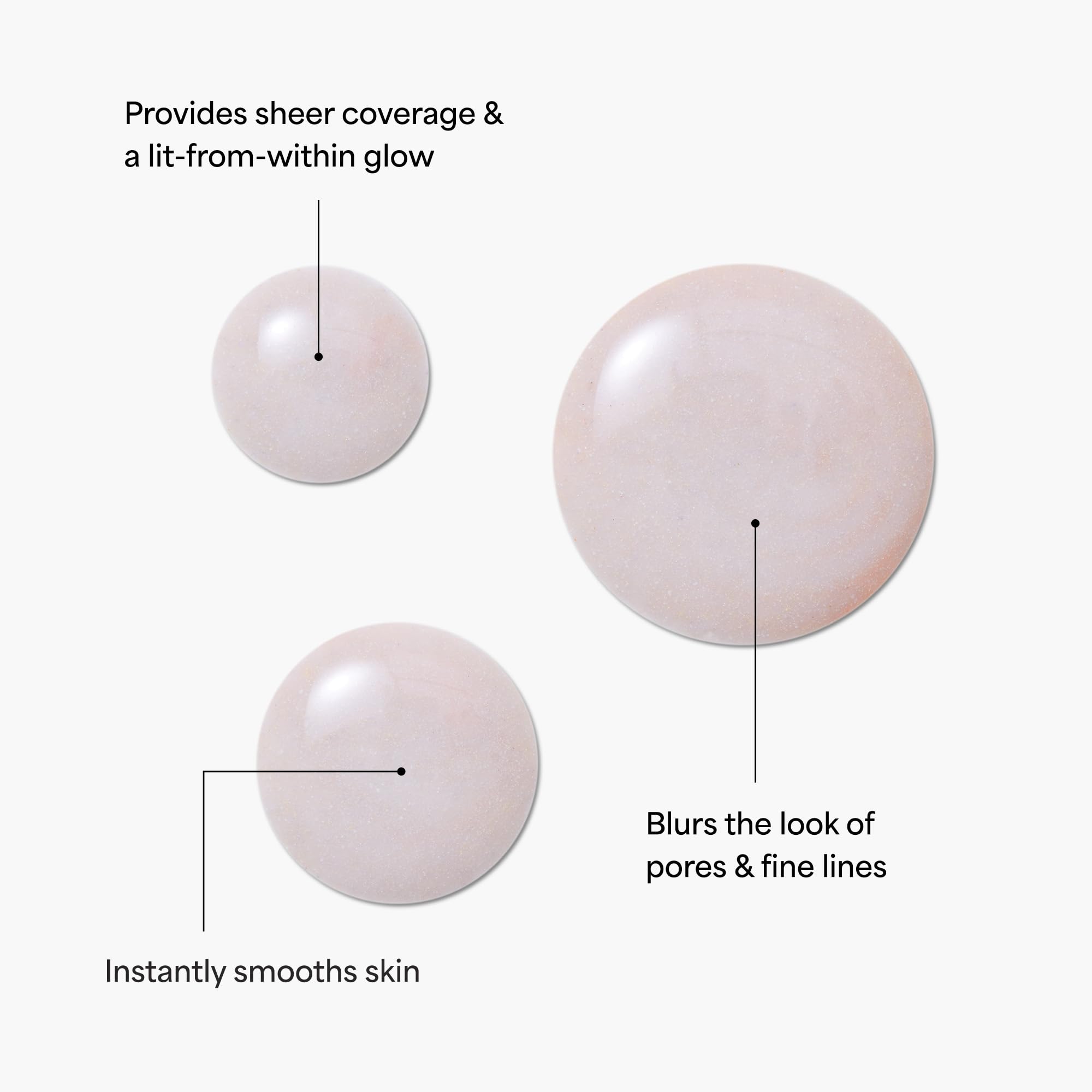 TULA Luna primer dispensing pump—easy, even coverage during morning routine.