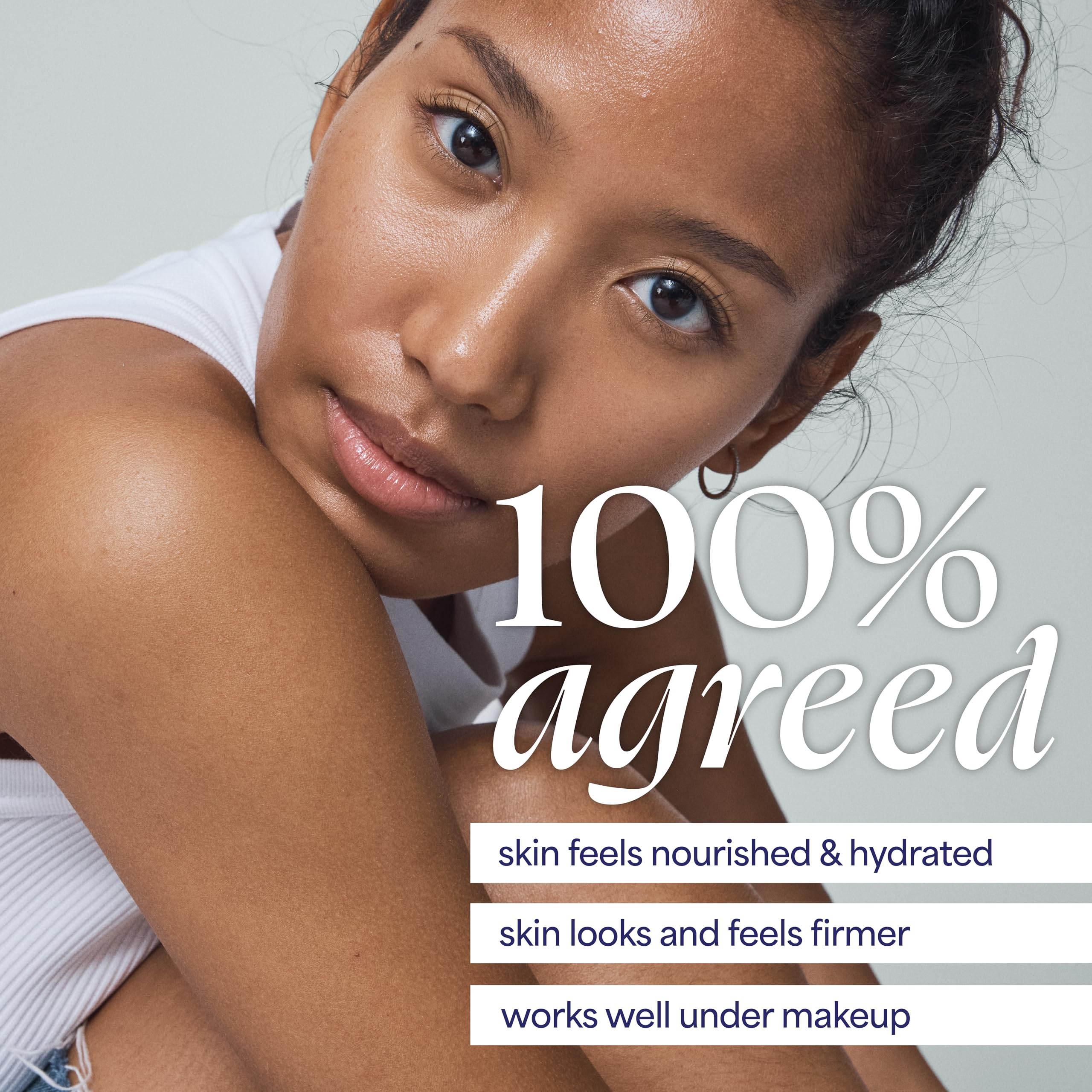 TULA nourishing probiotics moisturizer smooths texture and suppleness.