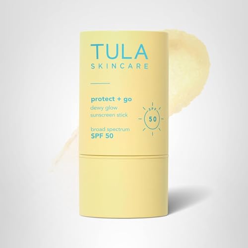 Easy reapplication with the TULA Protect + Glow stick for ongoing protection.