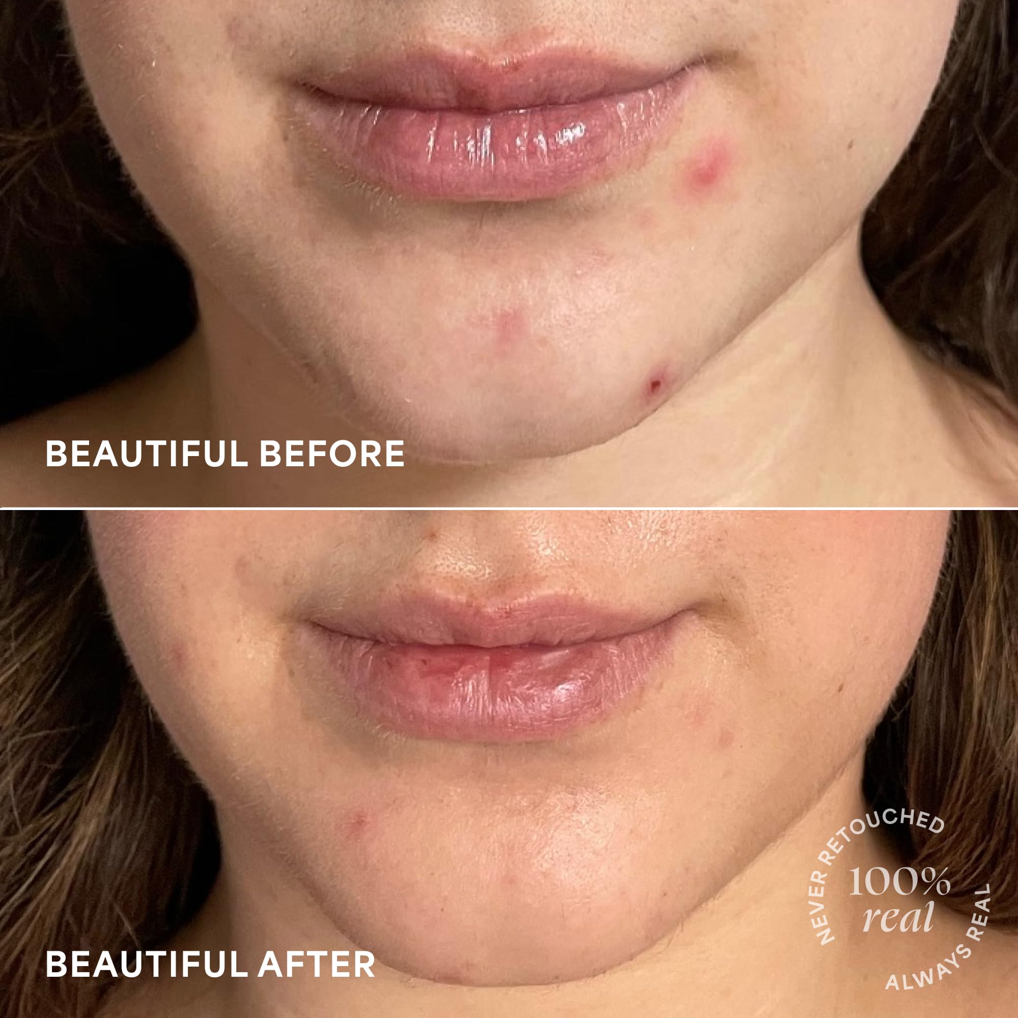 TULA Brightening Drops glow on skin after daily use