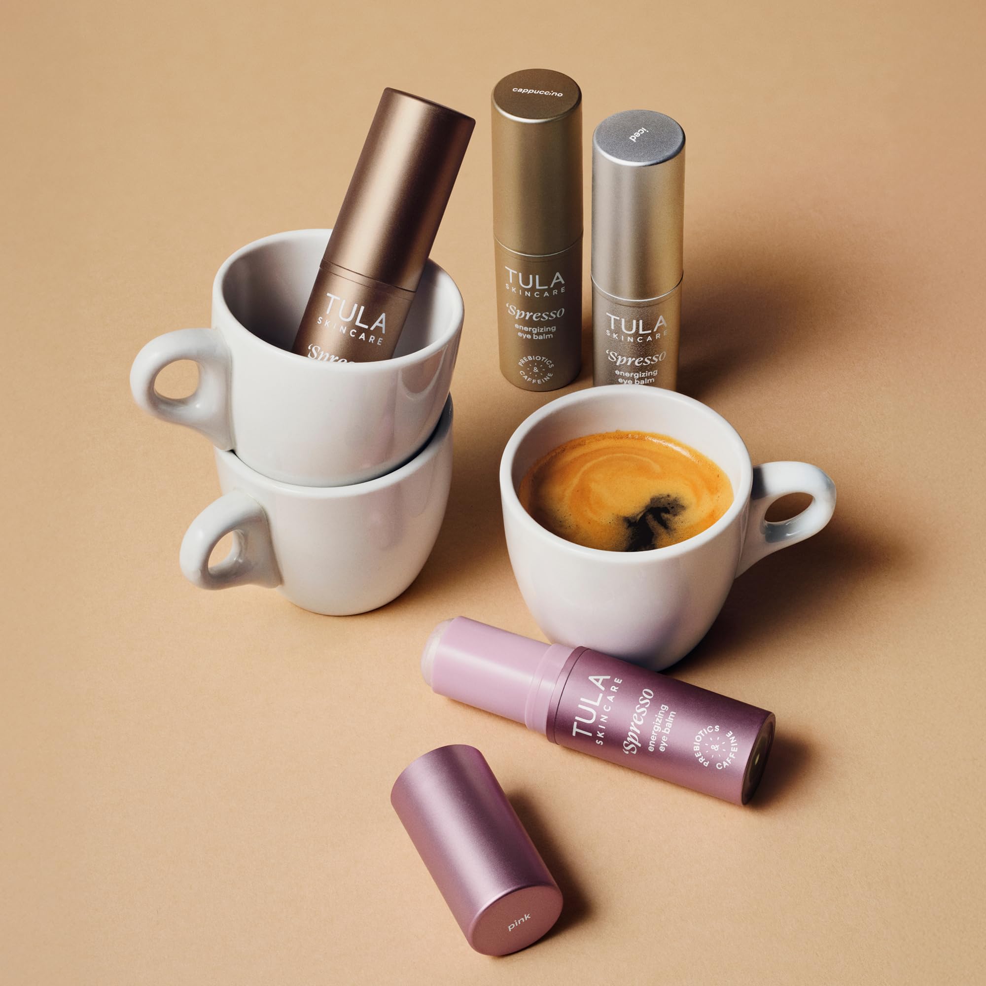 Portable, pocket-friendly eye balm for on-the-go touch-ups.