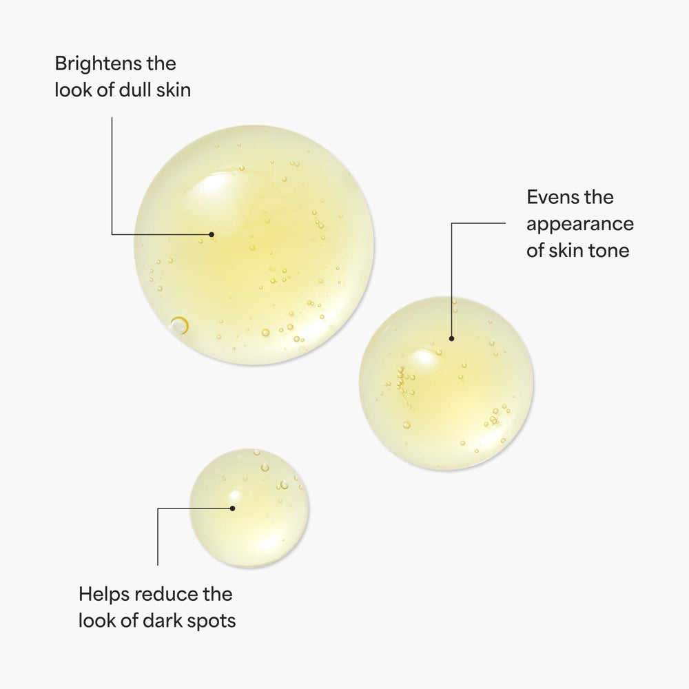 TULA Brightening Drops triple vitamin C complex close-up