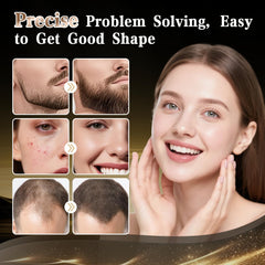 TUMAKOU Derma Roller frosted-texture design enhances grip during sessions.