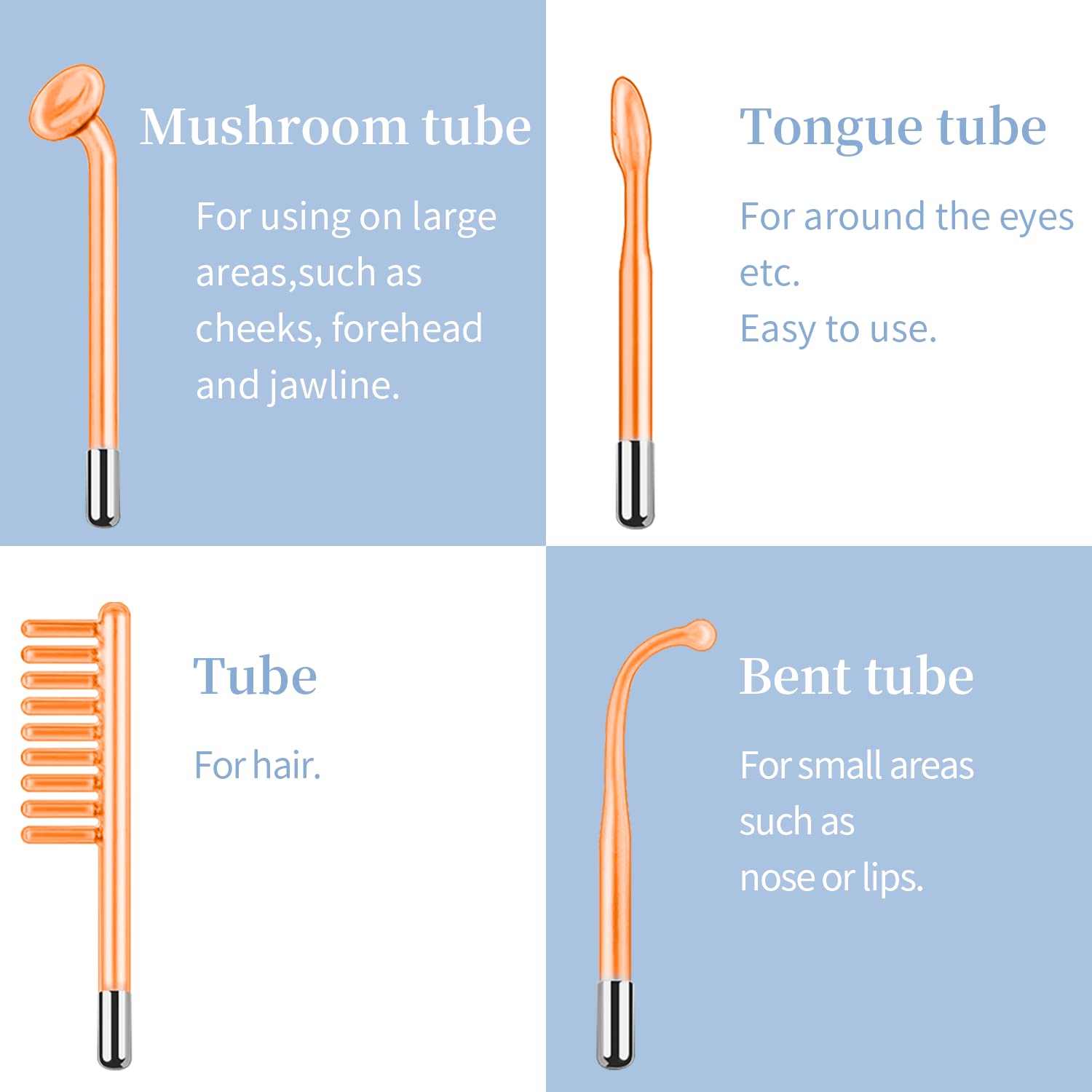 TUMAKOU four-tube set shown for versatile facial treatments.
