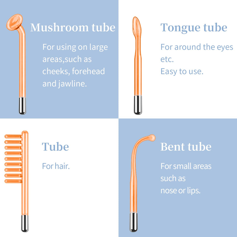 TUMAKOU four-tube set shown for versatile facial treatments.