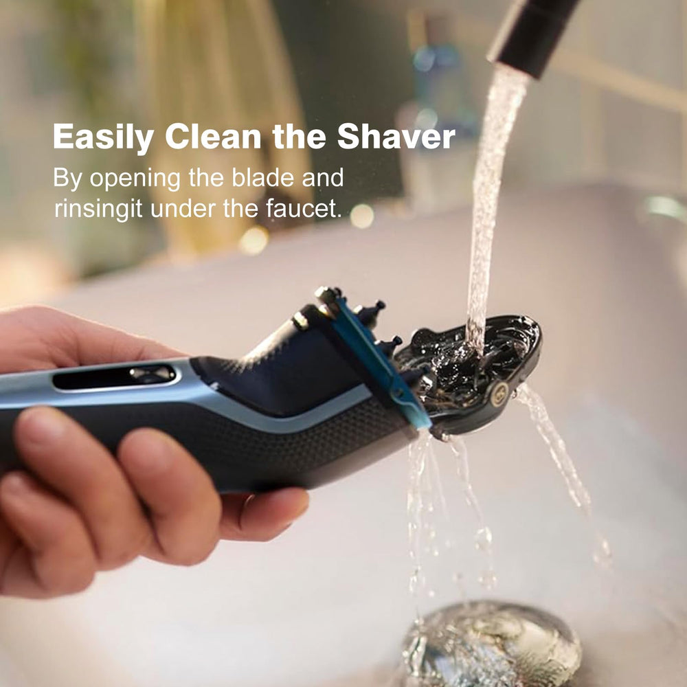 Tuokiy ComfortCut blade system SH30 provides smooth, protective shaving.